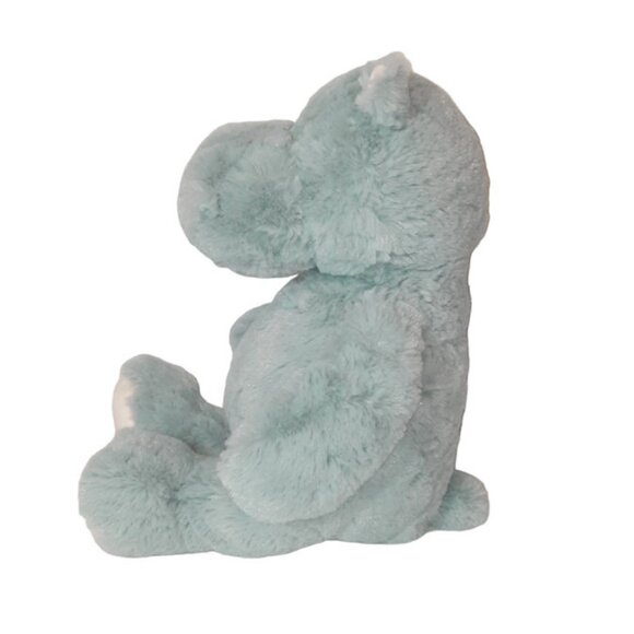2017 Cloud B Hippo Dreamy Hugginz Stars Soft Aqua Stuffed Plush Toy 14" - Picture 4 of 7